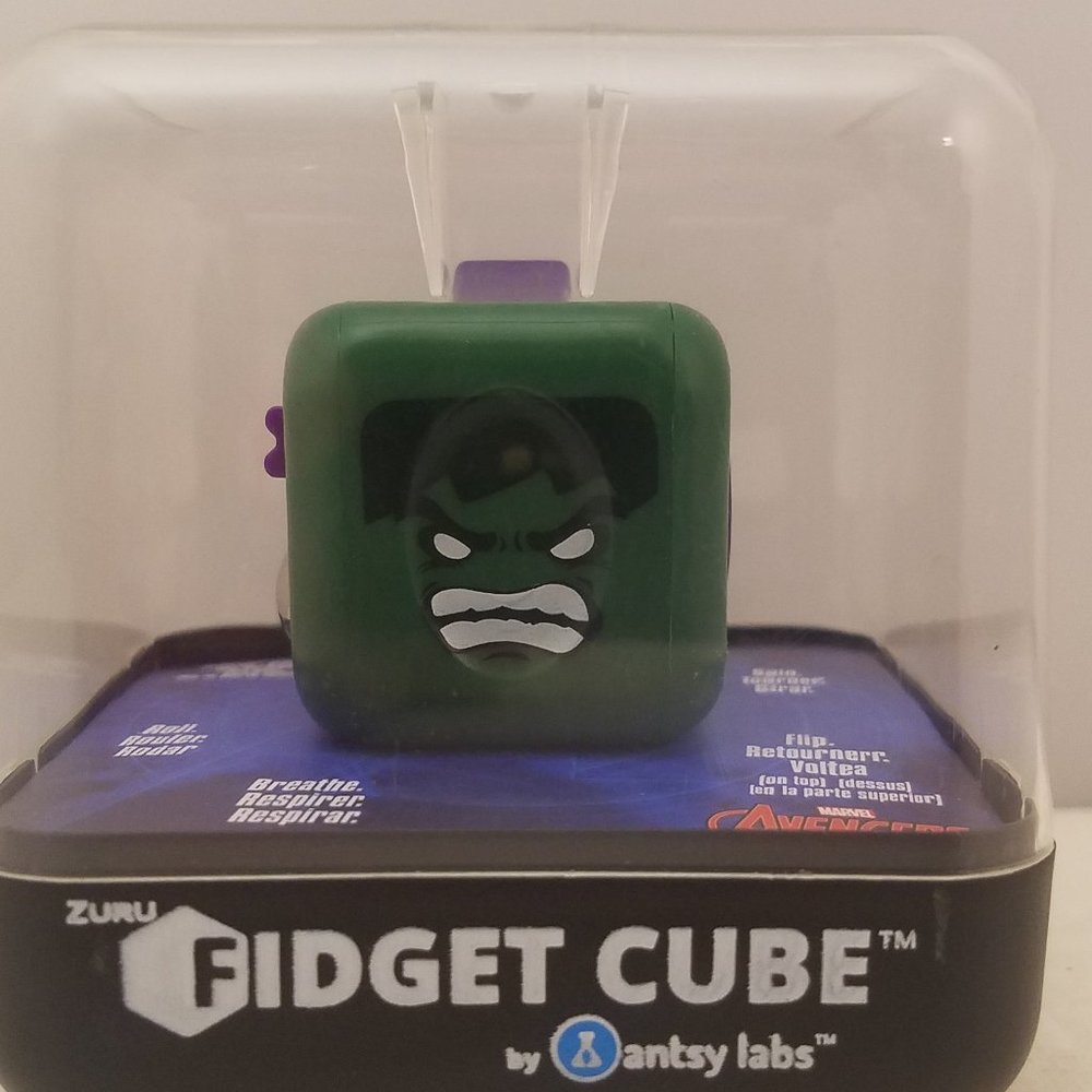 LAST ONE Marvel HULK Zuru Fidget Cube By Antsy Labs # 8107 Focus Aid